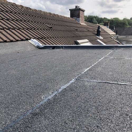 Nieuw plat dak gelegd in Enschede Nieuw plat dak gelegd in Enschede